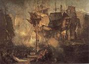 Sea fight, Joseph Mallord William Turner